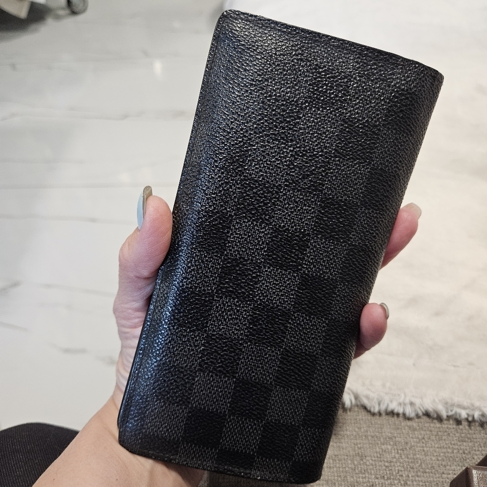 Louis Vuitton Braza Damier Graphite Long Bifold Wallet - Picture 2 of 14